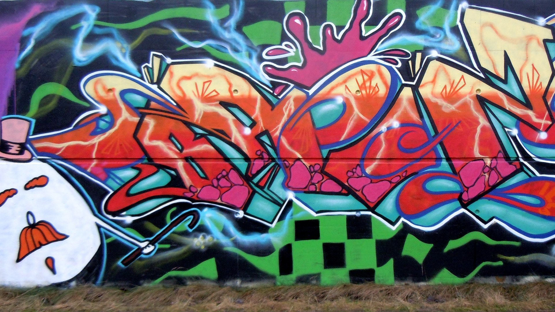 Фон для граффити (75 фото)