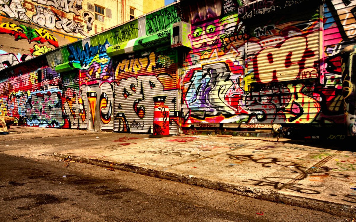Фон граффити (70 фото)