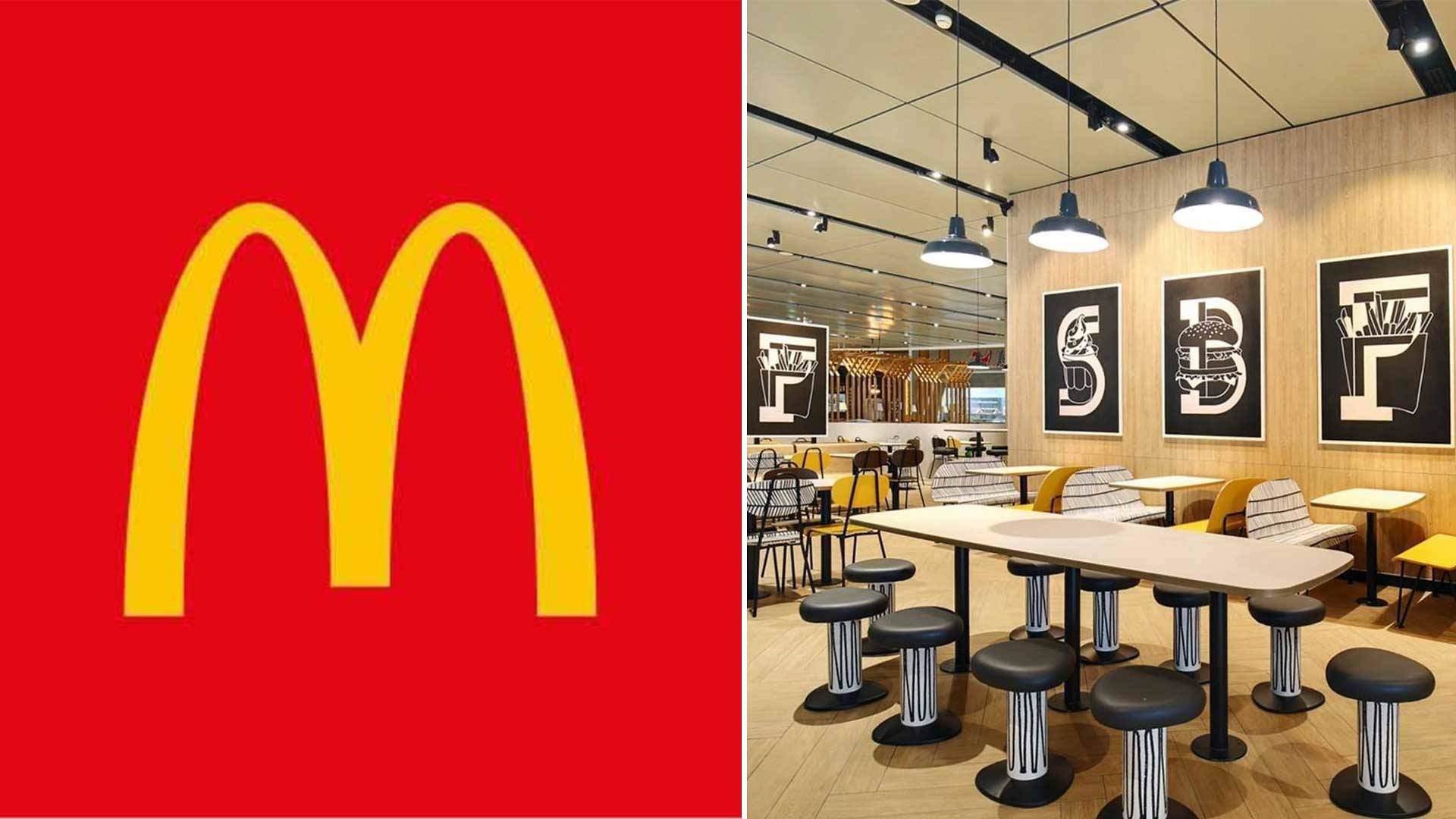 Mcdonald s amplected. MCDONALD’S Corporation сети быстрого питания. Фирменный стиль макдональдс. Ресторан Макдоналдс. Макдональдс интерьер.