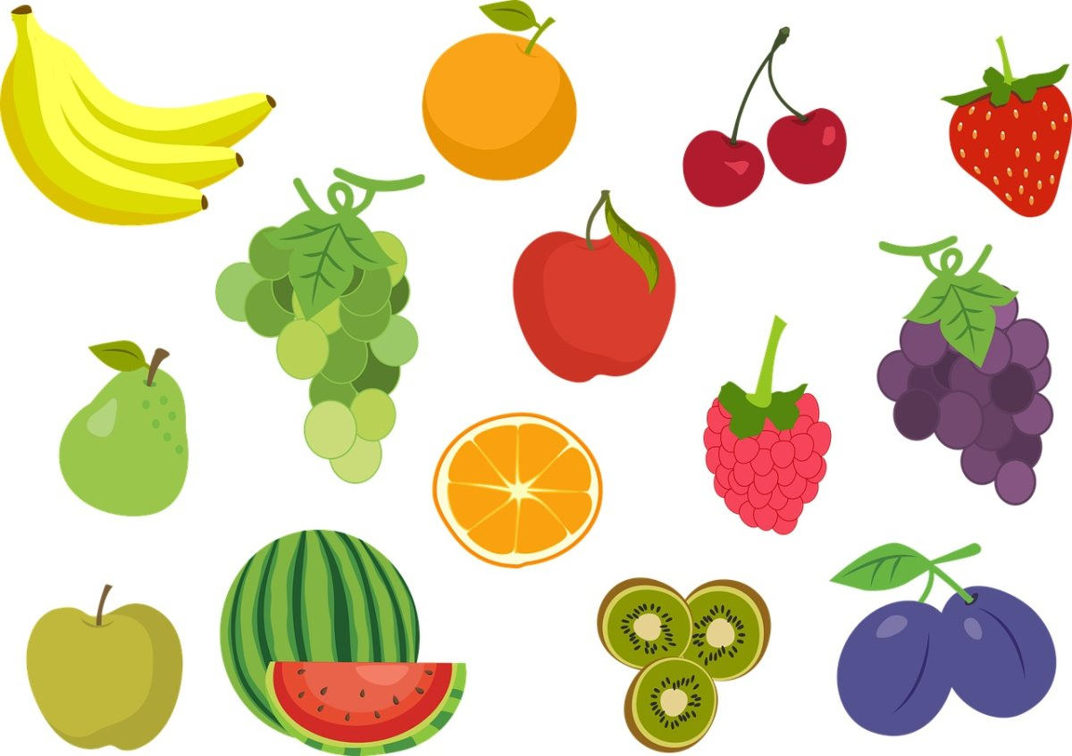 Картинки мультяшных фруктов (100 фото)