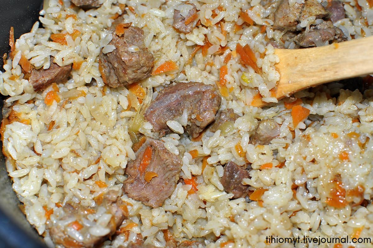 Plov узбекский