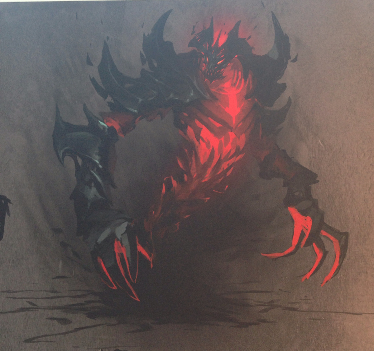 Shadow fiend gif. Shadow Fiend гуль. Концепт арт Shadow Fiend. Shadow Fiend ДУМЕР. Китайский Shadow Fiend.