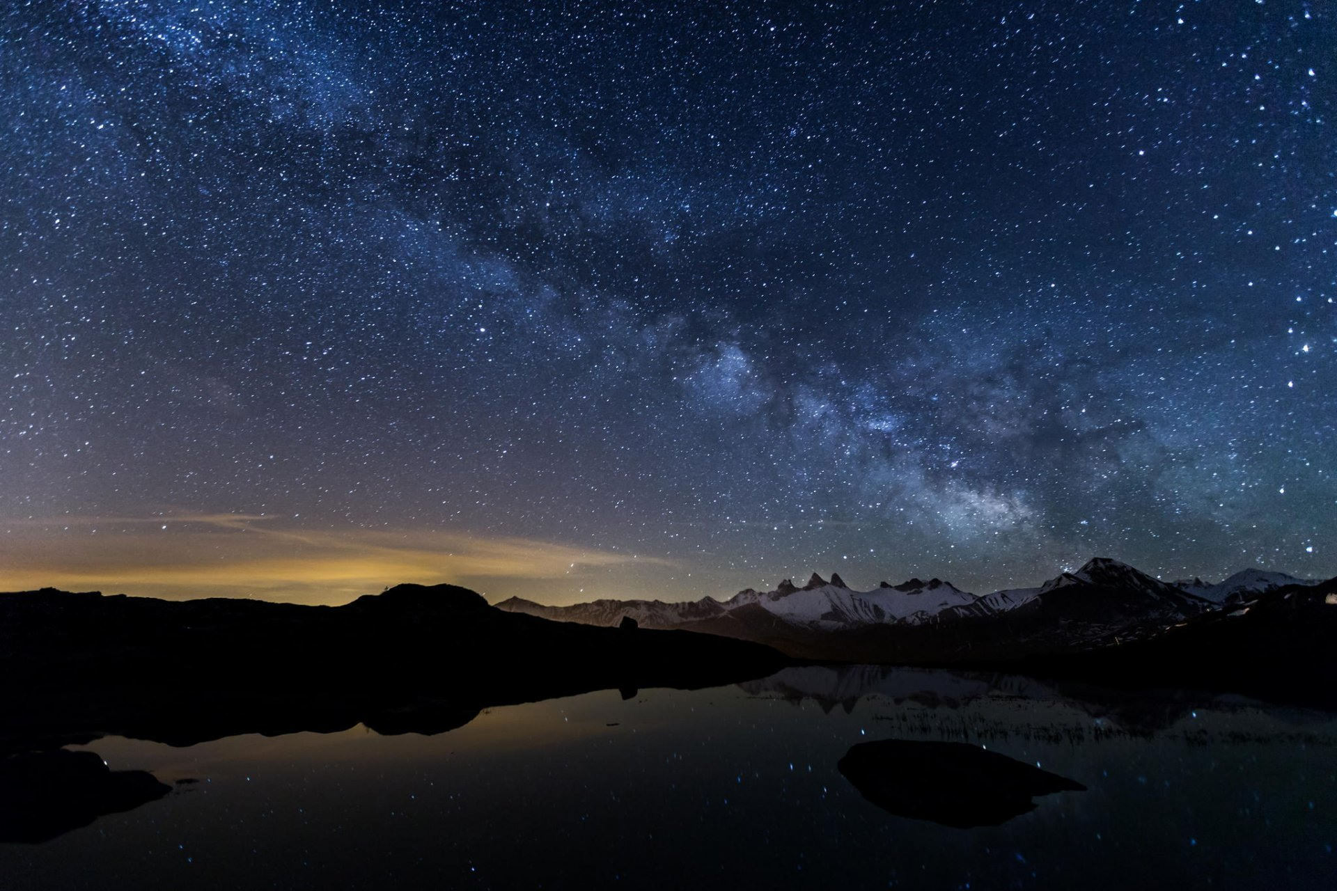 Красивый фон звездное небо (75 фото)
