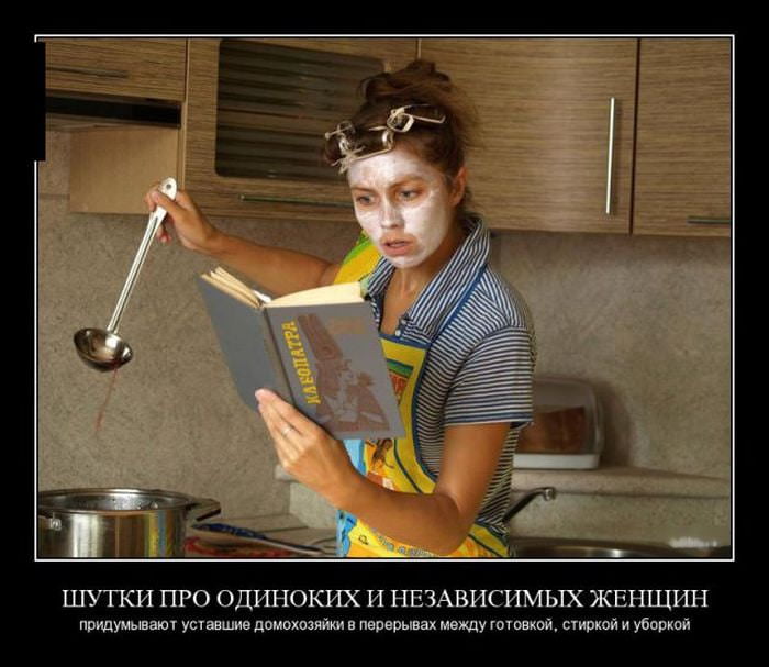 Прикольные картинки про домохозяйку (22 фото)