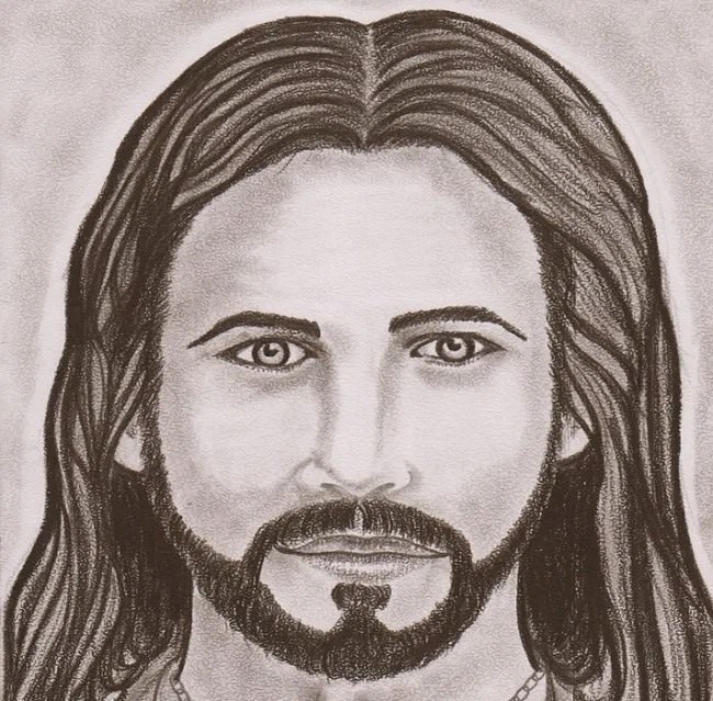 Рисунки Иисуса Христа для срисовки (20 фото)
