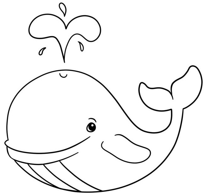 Рисунки кита для срисовки (70 фото)