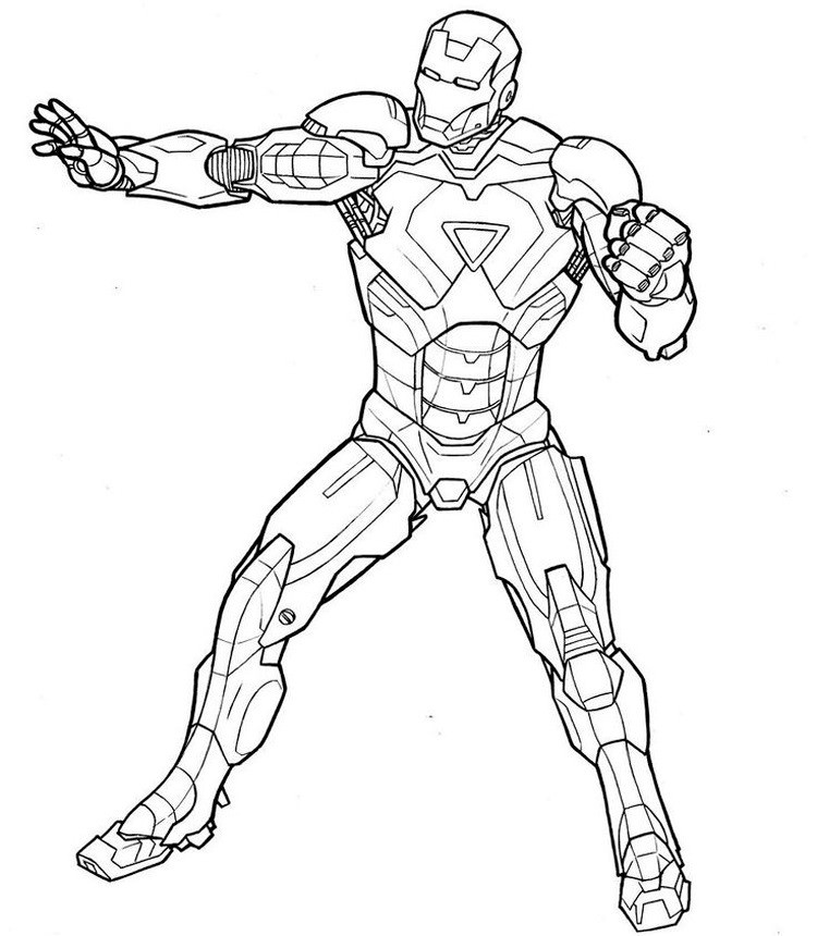 Рисунки Железного человека для срисовки (40 фото)
