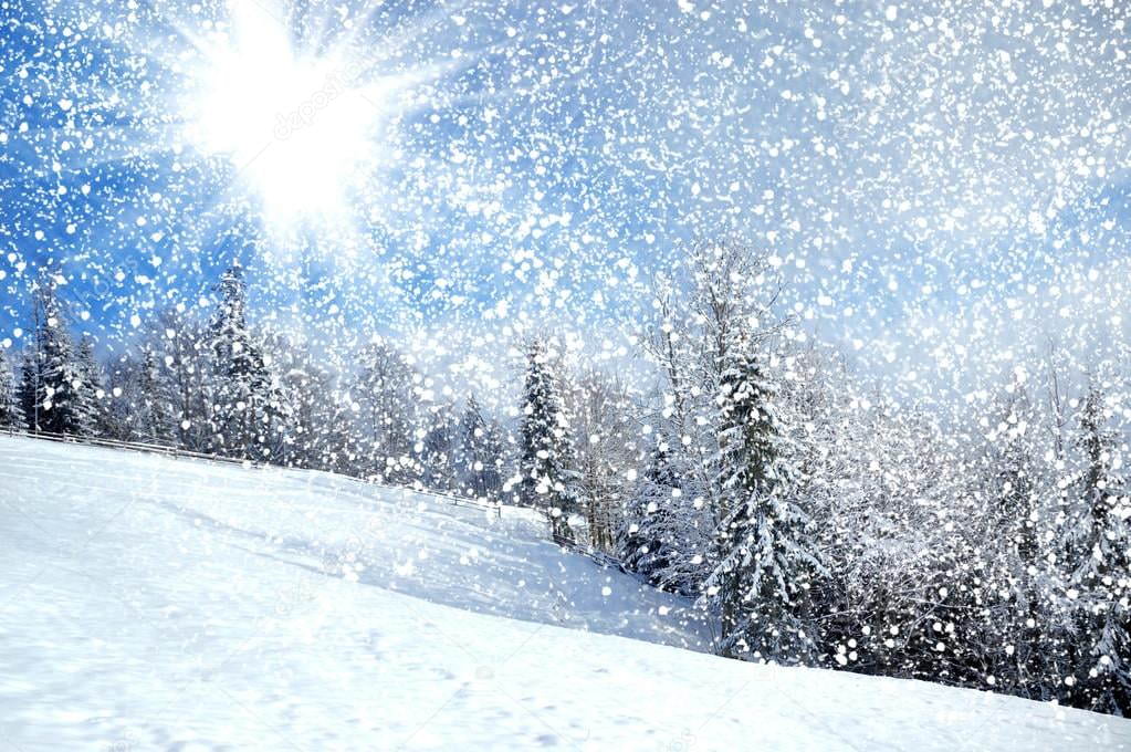 Снег - красивые картинки (100 фото)