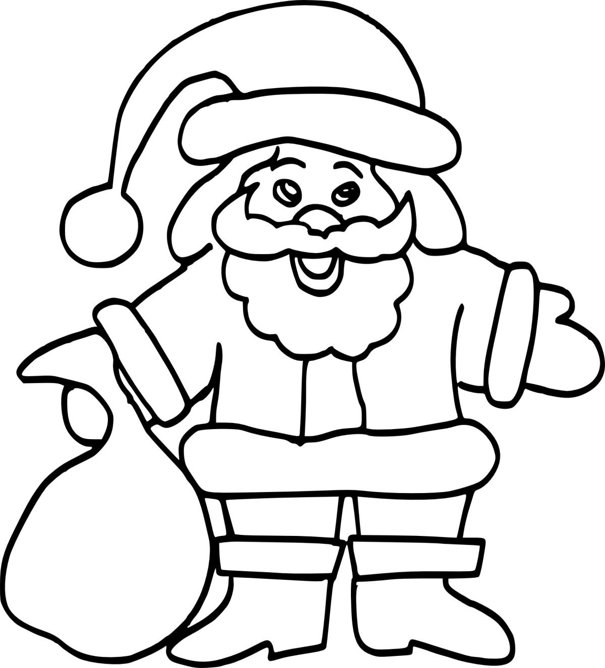 Зарисовки Дед Мороз (70 фото)